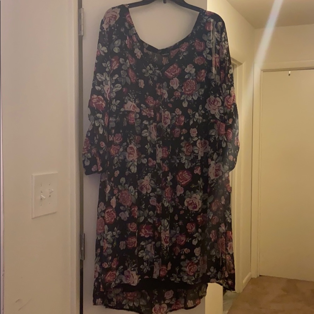 Knee length floral Torrid dress